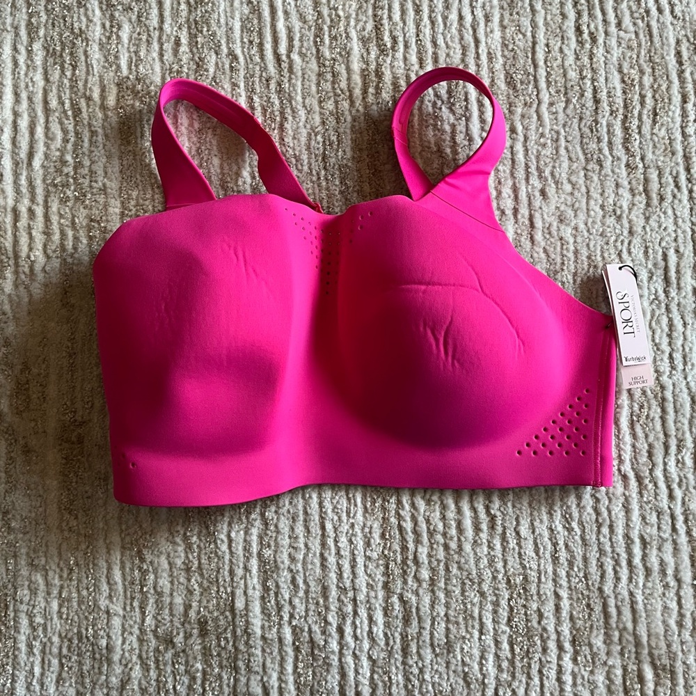 NWT Victoria’s Secret Hot Pink High Support Sports Bra